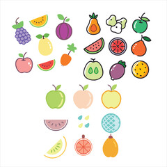 Fruit icons