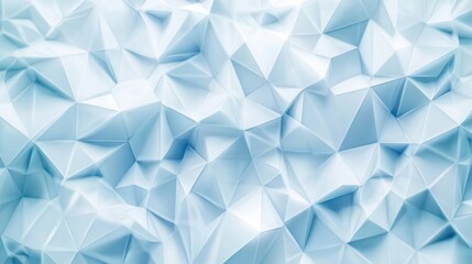 Abstract Blue Geometric Pattern