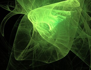 Imaginatory fractal abstract background Image