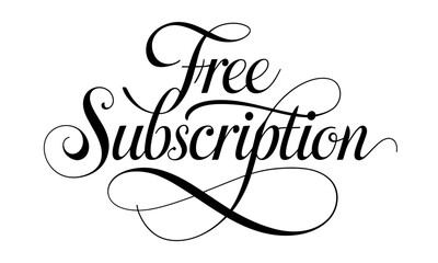 Free Subscription Calligraphy & Vintage Typography |Stylish Script, Handwritten Lettering