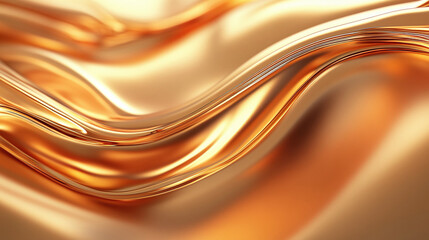 Obraz premium Abstract Flowing Liquid Metal Surface With Vivid Colors and Metallic Reflections