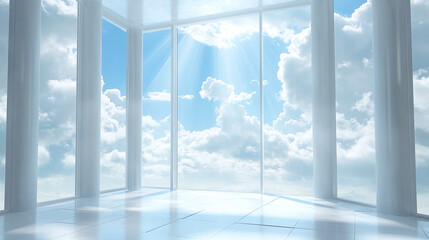 Fototapeta premium Cloud sky atmosphere outdoors