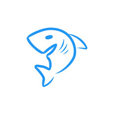 shark logo design
