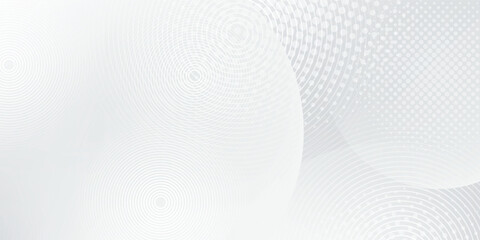 Abstract background with circles and halftone dots pattern. Grey and white backdropAbstract background with circles and halftone dots pattern. Grey and white backdrop