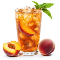 Peach Ginger Cold Brew 