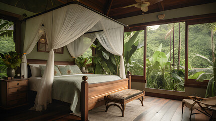A_luxurious_tropical_bedroom_with_a_canopy_bed