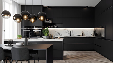 A_minimalist_kitchen_with_marble_countertops_matte