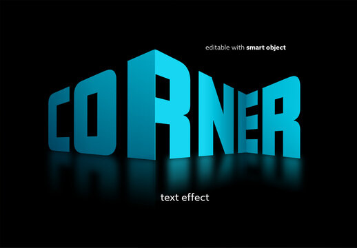 Bended Text Effect