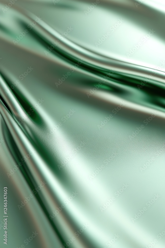 Poster this sleek metallic green background features subtle embossed shamrock patterns and soft reflections