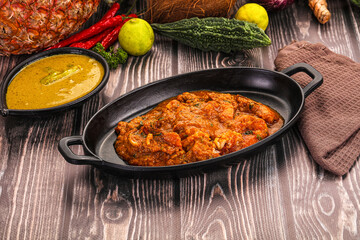 Indian cuisine - Prawns malabar masala
