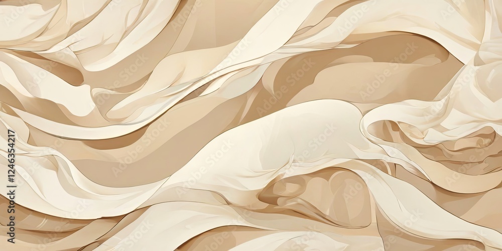 Aufkleber a white background with a pattern of waves