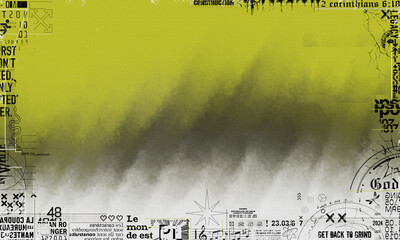 Graffiti style abstract gradient background. digital artwork