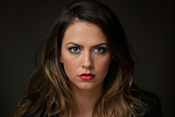 Fototapeta premium Confident Female Portrait with Attitude