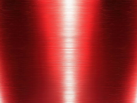 seamless metallic red texture with brushed finish, creating vibrant and reflective surface. Ideal for backgrounds or design elements, this texture exudes modern and sleek aesthetic