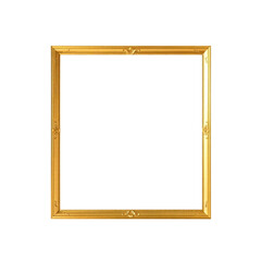 Obraz premium Square gold frame with a minimalist design