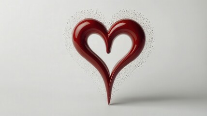 heart, love, valentine, shape, symbol, romance, red, day, isolated, valentines, celebration, holiday, romantic, passion, heart shape, decoration, candy, glass, wedding, 3d, sweet, gift, valentine's da