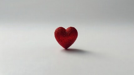 Fototapeta premium heart, love, valentine, shape, symbol, romance, red, day, isolated, valentines, celebration, holiday, romantic, passion, heart shape, decoration, candy, glass, wedding, 3d, sweet, gift, valentine's da