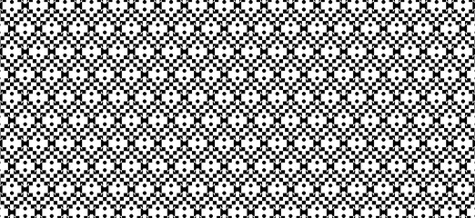 Monochrome Geometric Abstract Art Deco Style Background