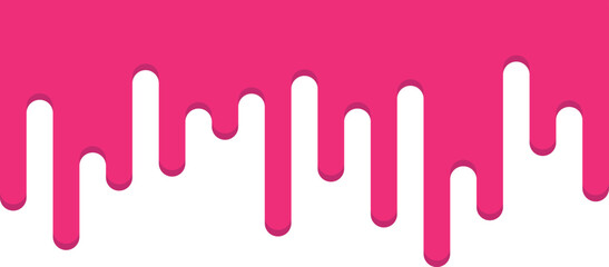 Obraz premium red paint and drops of blood, dripping paint on the wall, thick paint