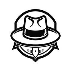 cowboy hat vector illustration