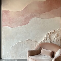Minimalist interior design inspiration modern living space wall art contemporary style warm colors aesthetic concept