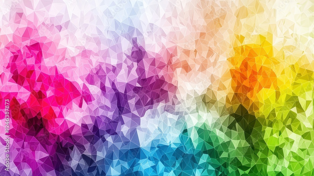 Poster dynamic colorful abstract background digital art visual content vibrant environment artistic perspec