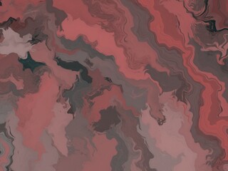 Abstract marbled background with flowing, swirling patterns in muted shades of red, brown, and gray, creating a sophisticated and elegant design.