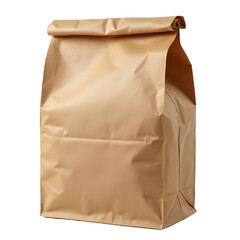 paper bag isolated on white