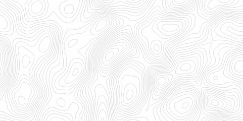 Abstract minimal The pattern discovery vector topo map.  creative discovery White wave grid stripe line map topography. vector geographic contour mounted map background.	