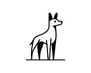  dog logo design template