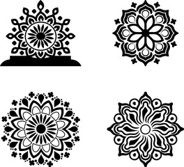 Traditional Indian Art Symbolizing Beauty, Prosperity and Festivities