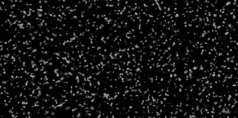 Terrazzo flooring marble stone wall texture abstract background. Quartz surface black background texture for bathroom or kitchen countertop. Terrazzo seamless pattern vector illustration.