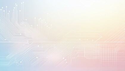 Abstract circuit board High-tech technology abstract background; network business concept, banner