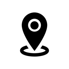 map pointer and location icon