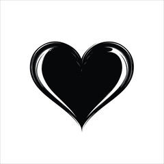 heart with floral pattern