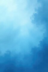 Obraz premium Soft blue mist background with subtle gradient, calming, blue, serene