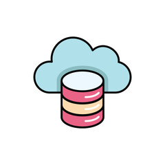 Cloud Computing vector icon