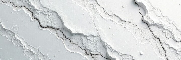 Obraz premium Abstract background of limestone texture in shades of white and grey, geology, abstract