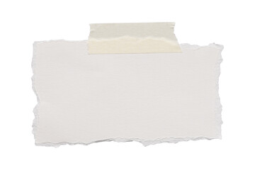 various pieces of masking tape isolated with clipping path on a white background.
