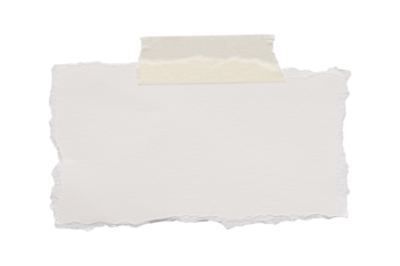 various pieces of masking tape isolated with clipping path on a white background.