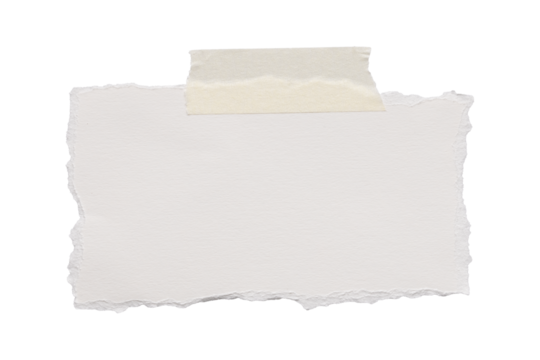 various pieces of masking tape isolated with clipping path on a white background.