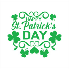  St. Patrick's day, typography t shirt design 