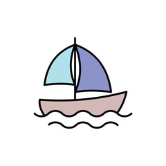 Adventure vector icon