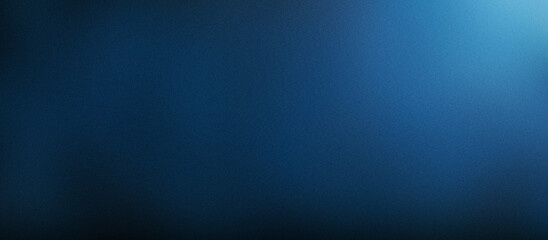 Abstract blue background featuring a glass-like texture with soft light, blurred noise, and a metallic steel appearance. This shiny surface creates an ideal design for a wallpaper, banner