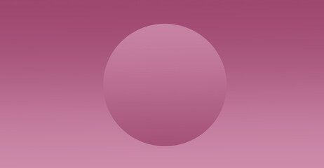 Simplisitc, abstract pink on pink sphere design with gradient for wallpapers, haders, etc. 