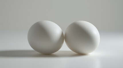 fresh eggs isolated on a white isolated background
