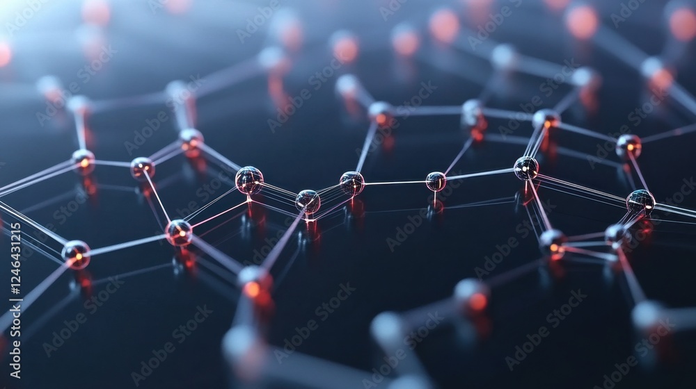 Poster a futuristic biotech ecosystem featuring ai-driven environmental solutions.