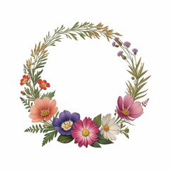 wreath of flowers