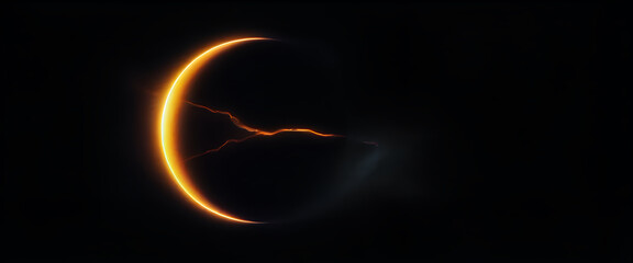 illustrazione sfondo con elementi astratti e motivi geometrici a tema surreale