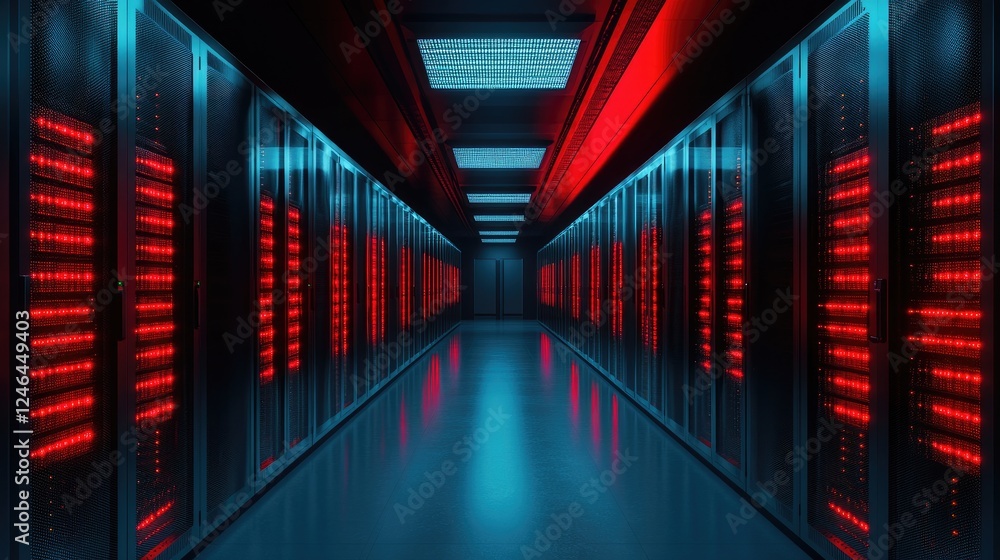 Poster secure cloud networking with encrypted data transfers and cyber protection.